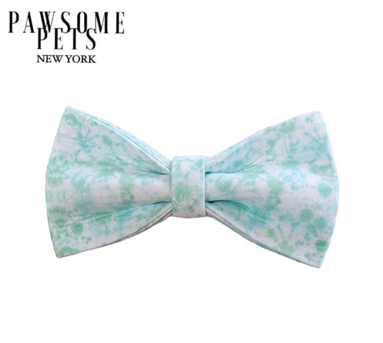 Pet Bowtie – Mint Leaf