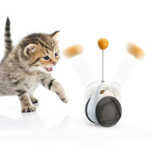 New Pole Roller Cat Toy – With Catnip Ball Included