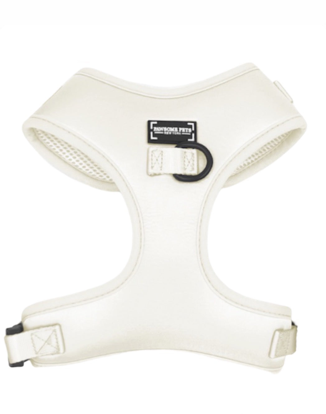 Adjustable Silk Harness – White En soie blanc