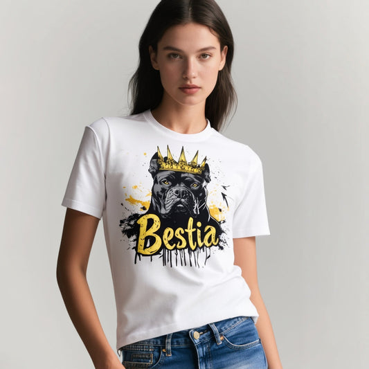 Cane Corso T-Shirt White V3 – Men’s & Women’s Fit