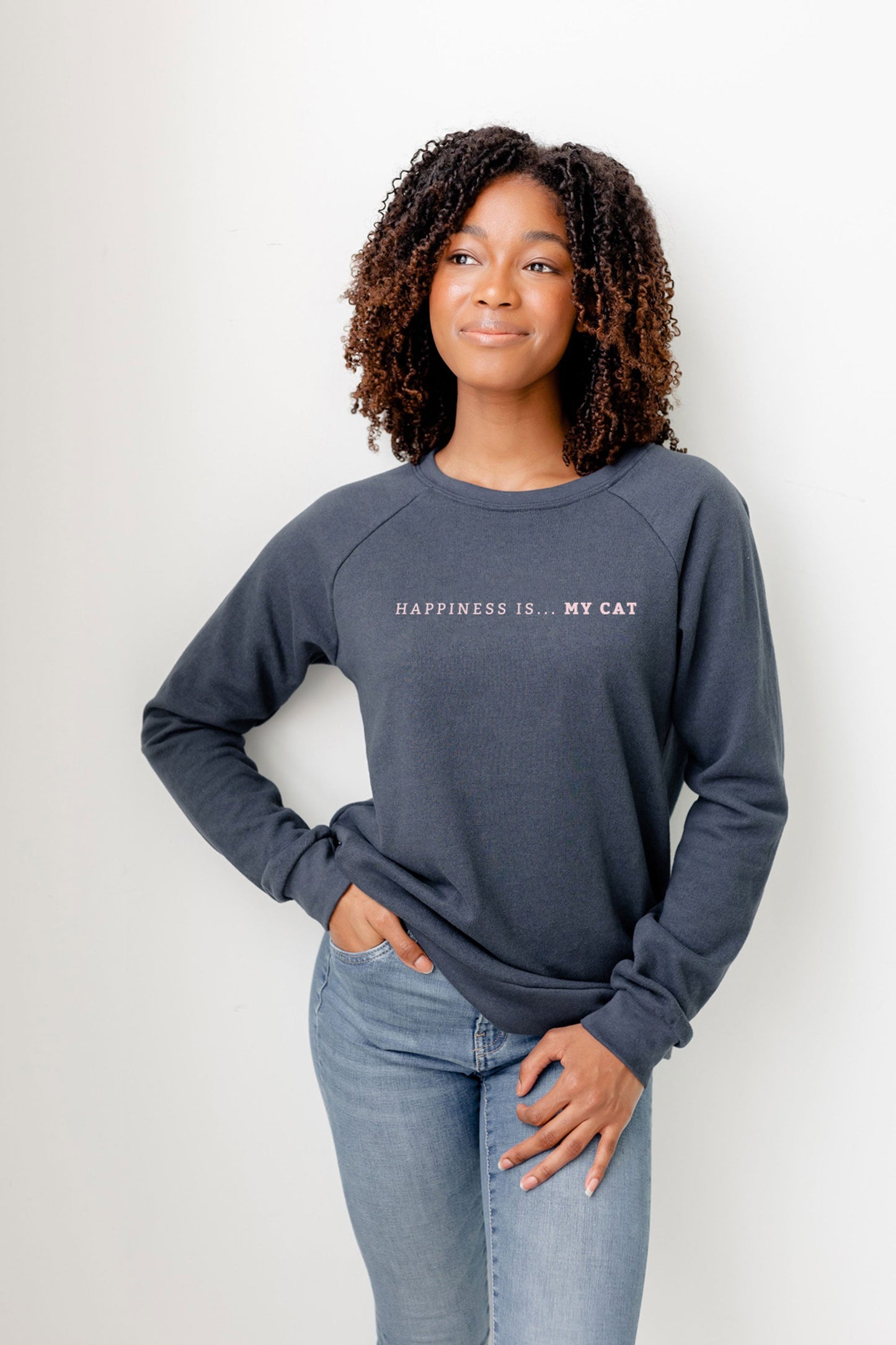 Women's My Cat Crew Sweatshirt – Because Your Cat Deserves Top Billing