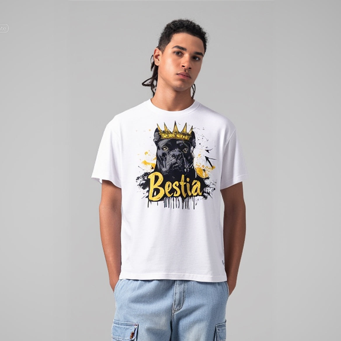 Cane Corso T-Shirt White V3 – Men’s & Women’s Fit